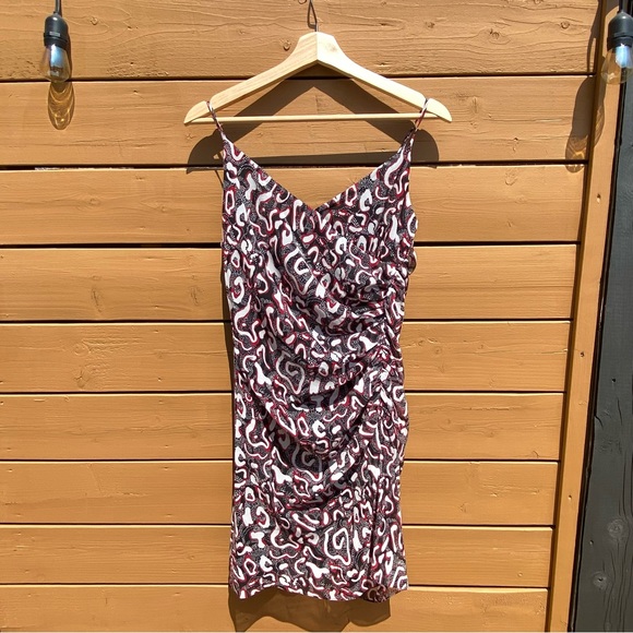 Rebecca Minkoff ruched mini dress US 2 - Picture 3 of 6